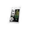 Boîte de résine CBD solide Amnesia Haze 10 % de Plant of Life, avec un emballage noir et vert.