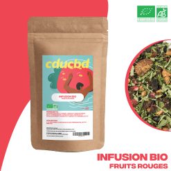 Infusion FRUITS ROUGES CBD chanvre