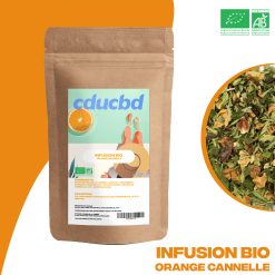 Infusion chanvre ORANGE CANNELLE