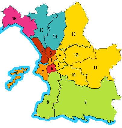 Carte Marseille livraisons par CDUCBD