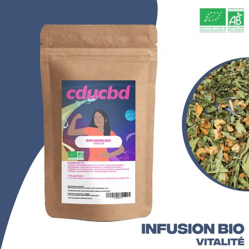 Infusion chanvre VITALITÉ Bio