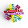 Boîtes colorées de vape pen Kush CBD avec mention "Zero THC".