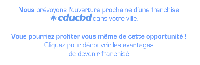 boutique CDUCBD en franchise