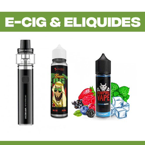 E-liquides CBD & E-Cigarettes les meilleurs goûts et prix