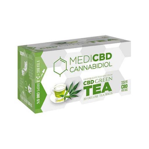 Infusion thé vert CBD MediCBD