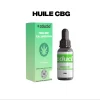 Flacon d'huile CBG Full Spectrum cducbd avec sa boîte verte, mention "Huile CBG".