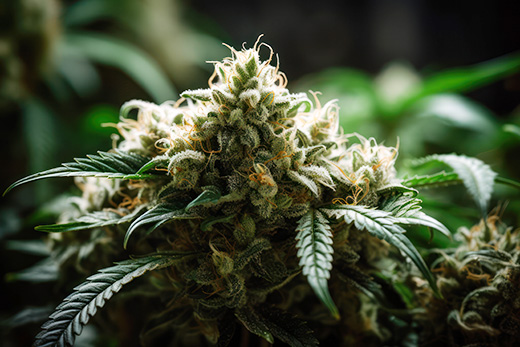fleur de cannabis