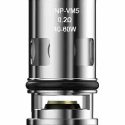 Résistance PnP-VM5 en métal avec marquages techniques, conçue pour une puissance de 40 à 60 W.