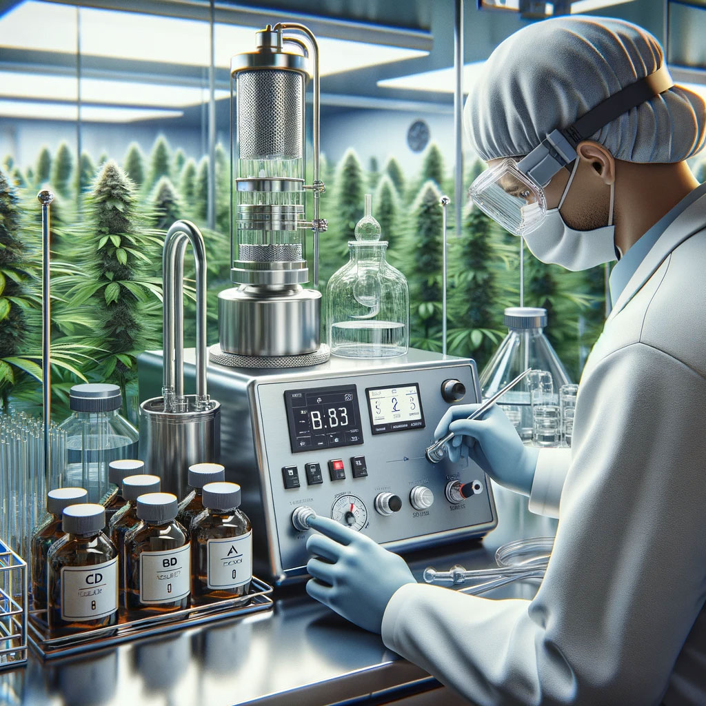 Extraction du CBD