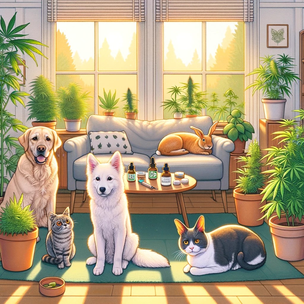 CBD pour animaux domestiques