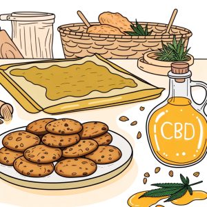 Biscuits au beurre de cacahuète et au CBD