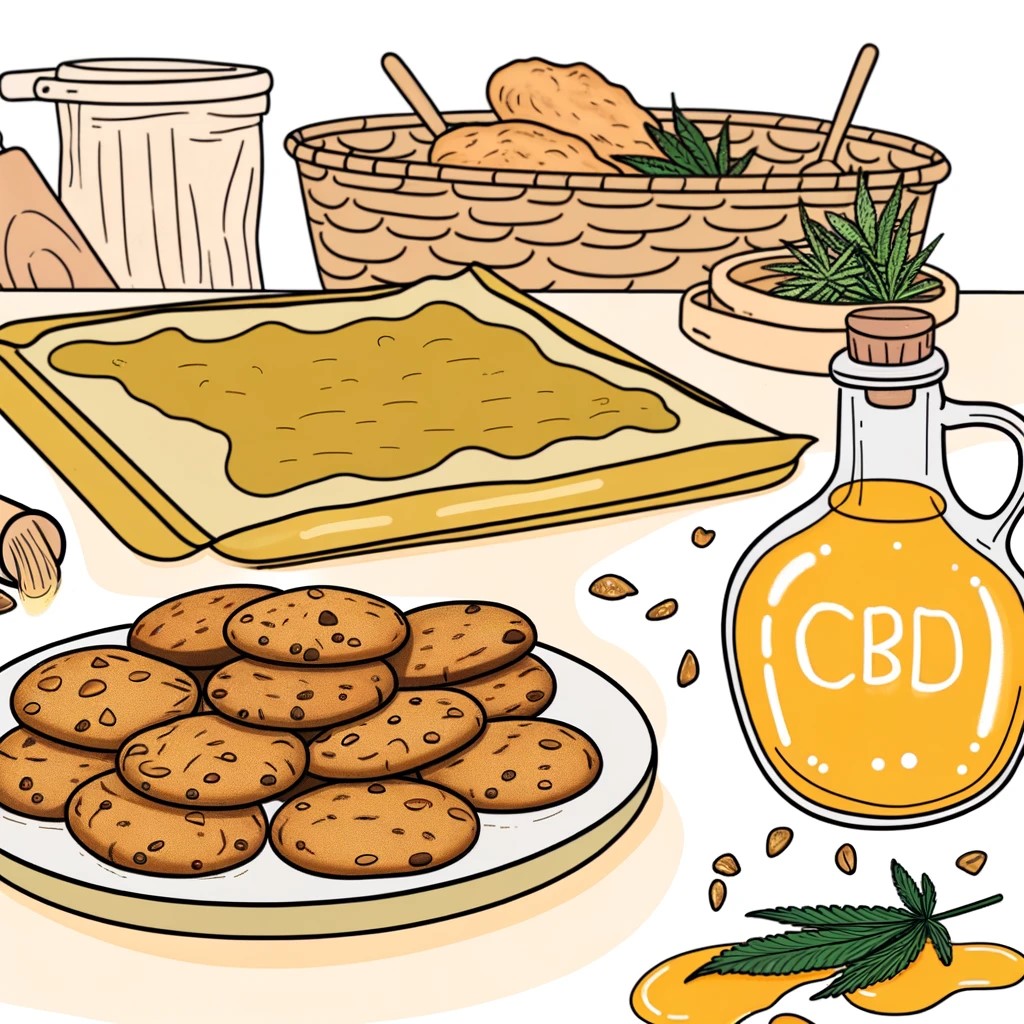 Biscuits au beurre de cacahuète et au CBD