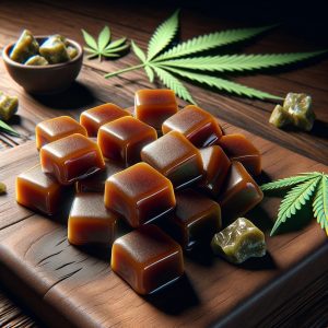 Caramels au CBD