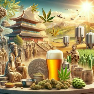Bière au cannabis CBD
