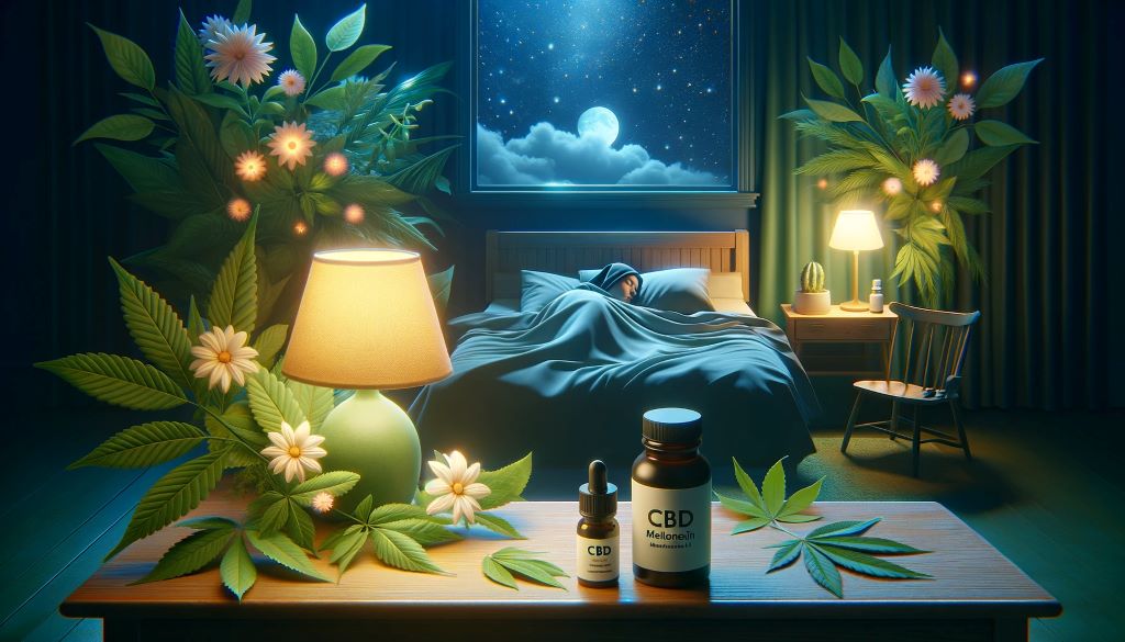 CBD et Mélatonine deux composés complémentaires