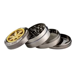 Alternative view of Grinder Métal Diamand et Gold 4 parties 50mm