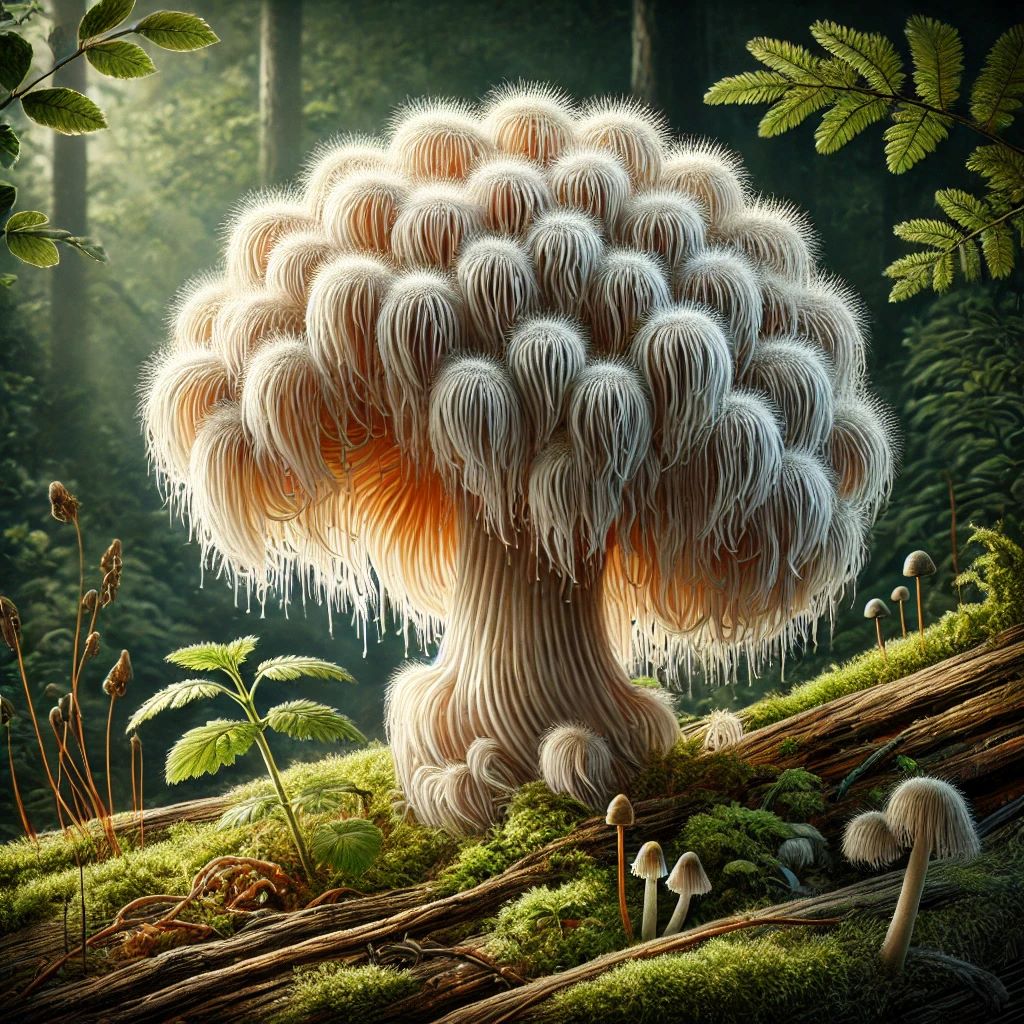 champignon crinière de lion