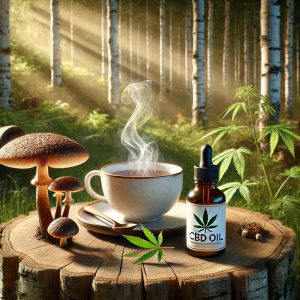 Associer le Champignon Chaga et le CBD