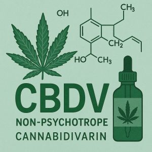 Le CBDV cannabinoïde non psychotrope