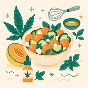 cbd salade melon