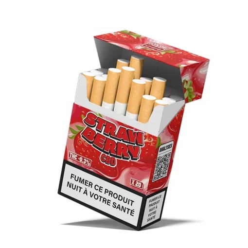 Paquet cigarettes cbd strawberry