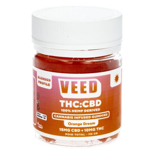 GUMMIES DELTA 9 VEED ORANGE DREAM