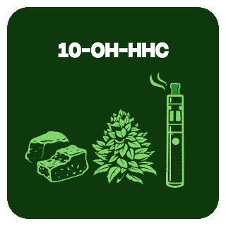 MCPN - MCP - 10-OH-HHC Fleurs - Résines - Vape