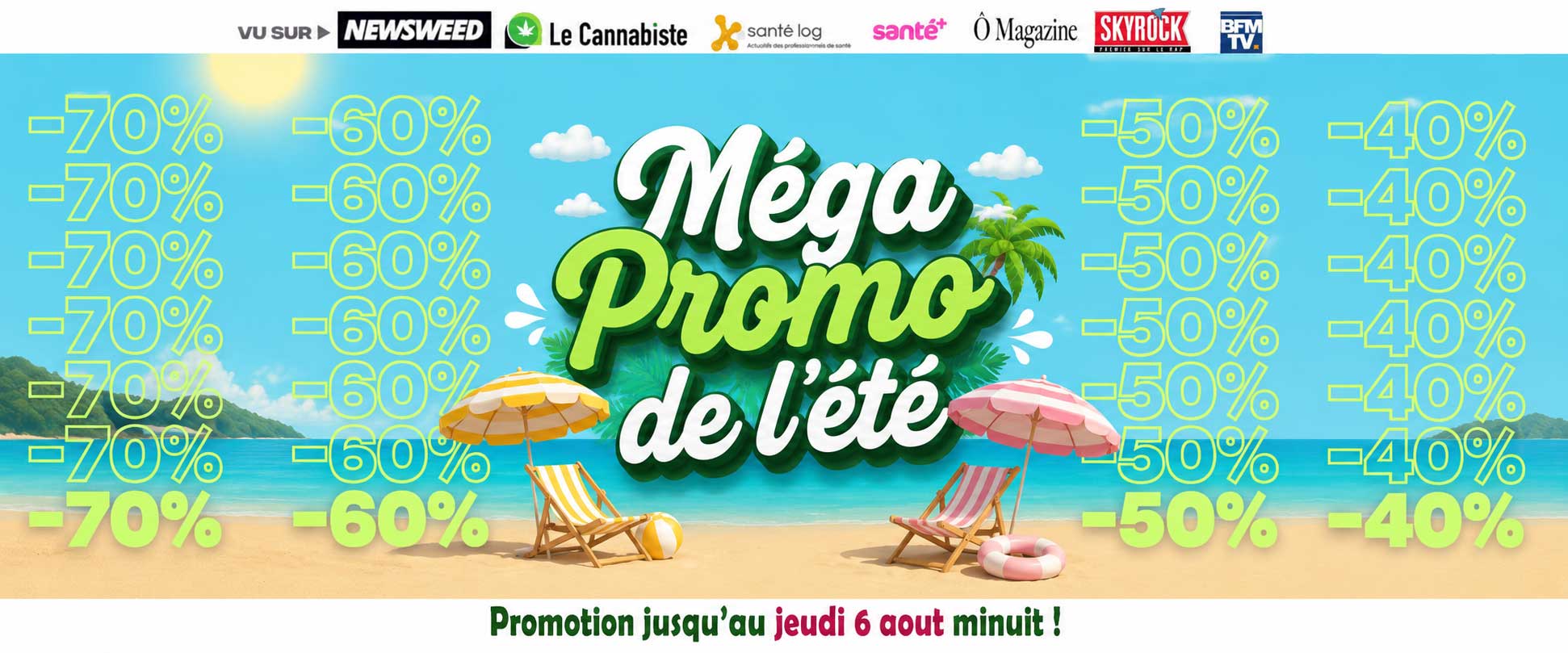 Bannière bienvenue - CBD en ligne CDUCBD