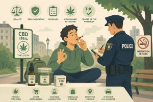 Fumer du CBD dans la rue