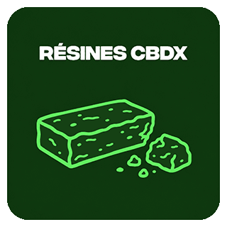 Résines CBDX